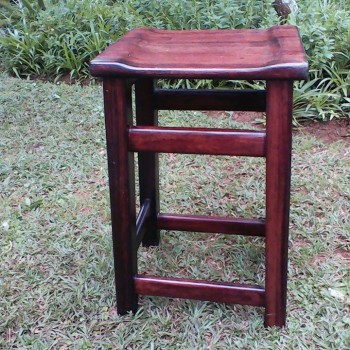solid wood bar stool