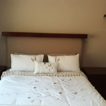 Custom modern headboard