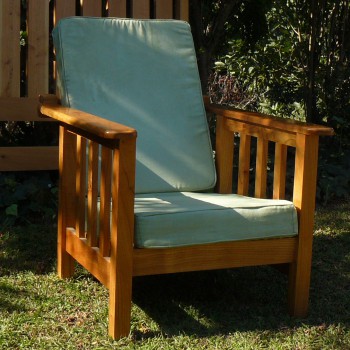 Cypress armchair with customizable cushions