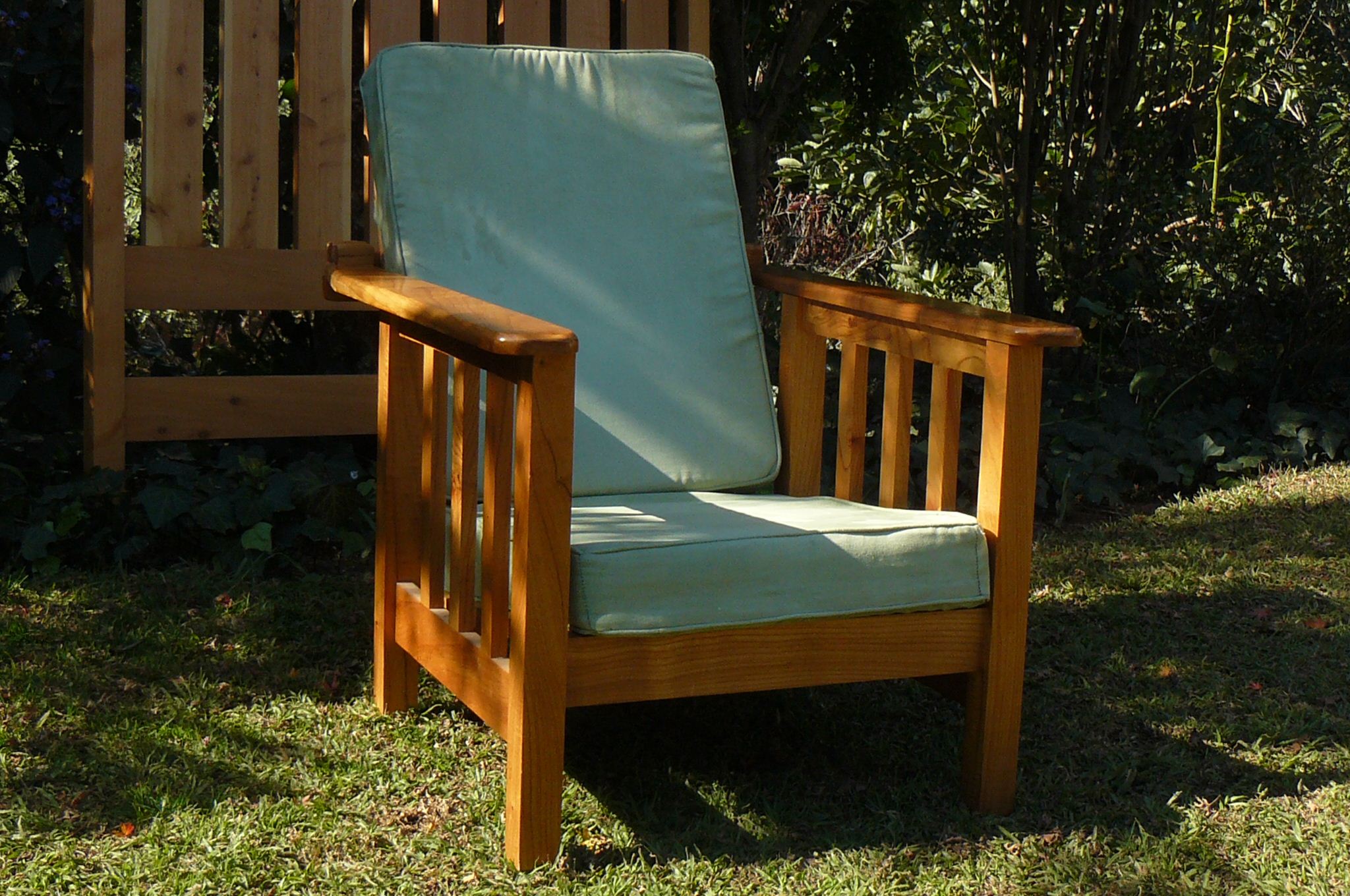 Cypress armchair with customizable cushions