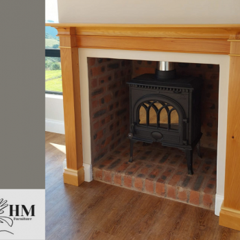 fireplace mantel in cyprerss