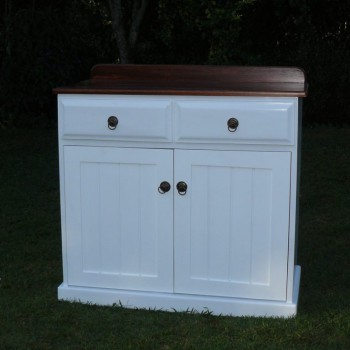 Mixed timber sideboard