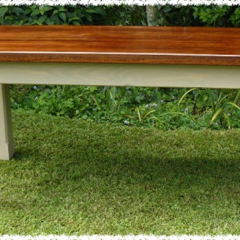 modern solid timber coffee table